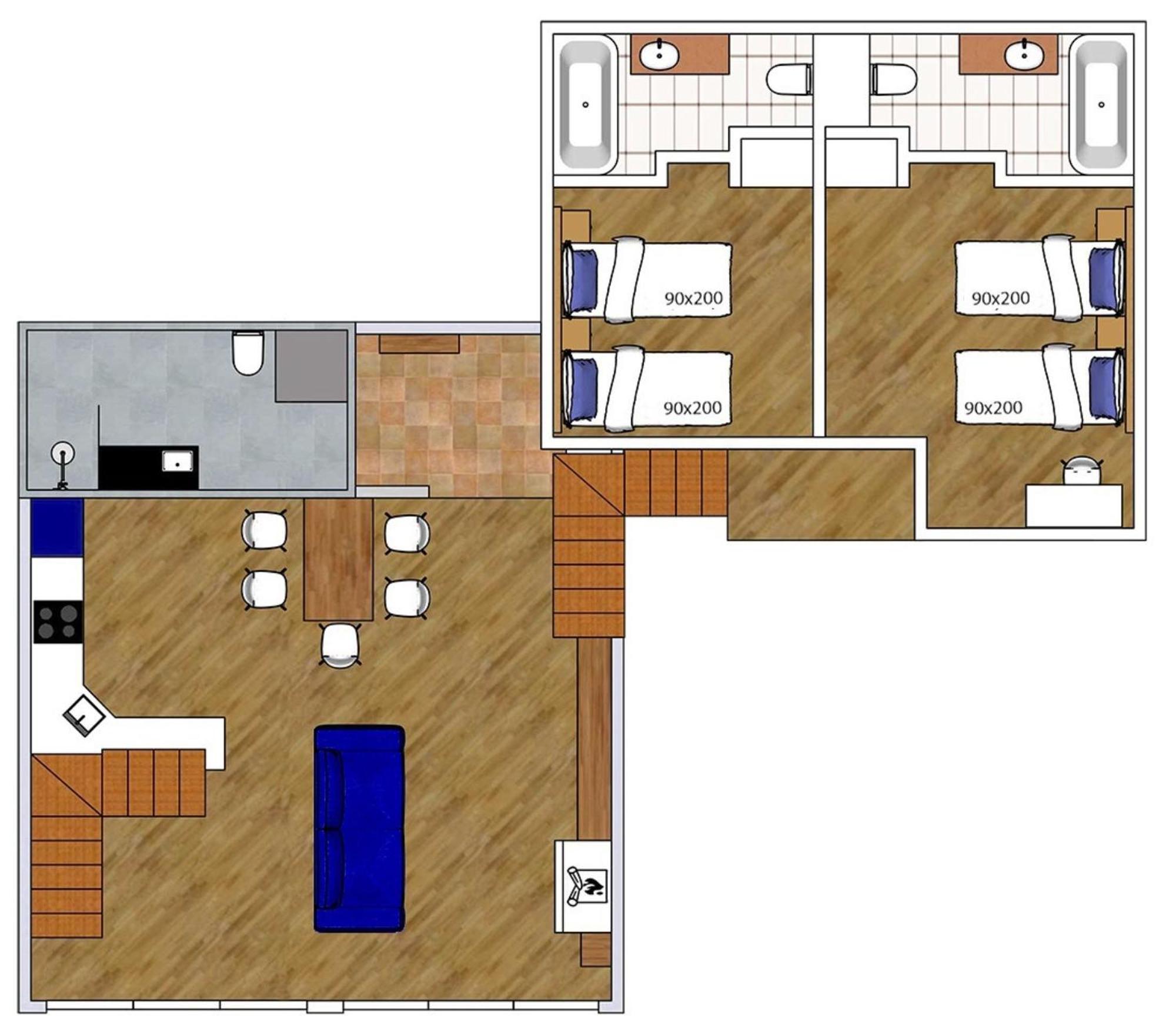 George Snow Apartments In New Gudauri - Fireplace, 50M To Gondola Lift Exteriör bild
