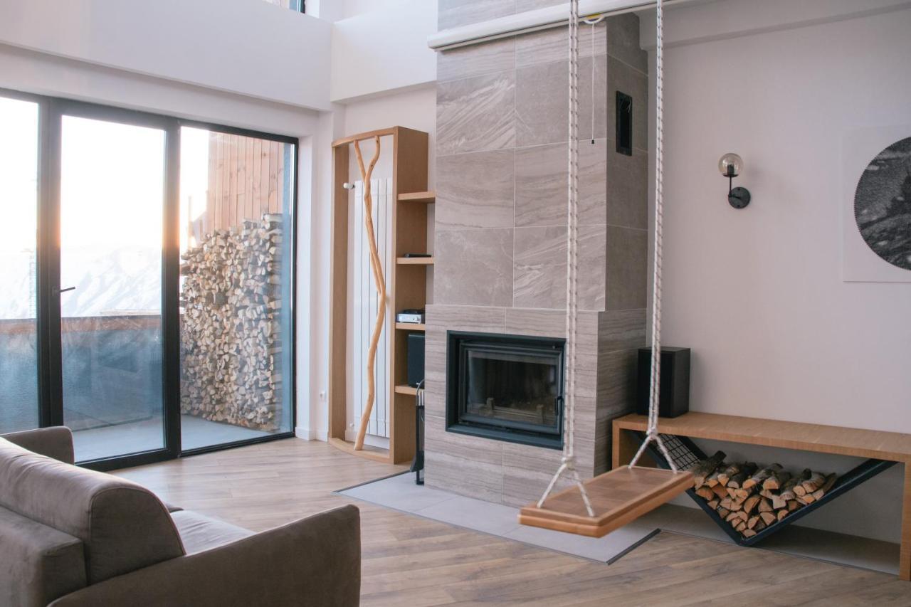 George Snow Apartments In New Gudauri - Fireplace, 50M To Gondola Lift Exteriör bild